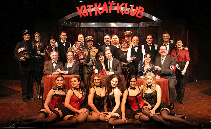 The cast of "Cabaret"